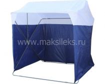 Торговая палатка «Кабриолет» 2,5x2 м (бело-синяя)