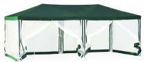 Садовый шатер Green Glade 3х6 м с москитными стенками