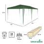 Садовый шатер Green Glade 3х6 м