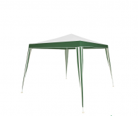Садовый тент шатер Green Glade 2,4x2,4 м (бело-зеленый)